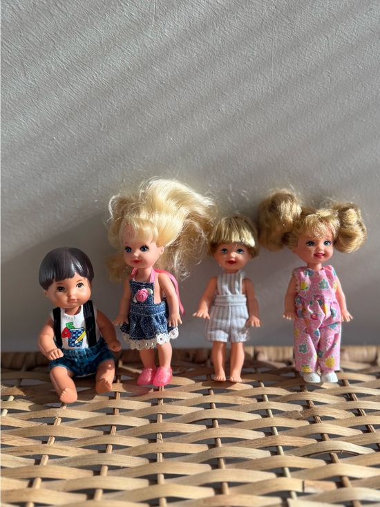 Mattel Other - Lot of 4 Barbie Mattel kids dolls